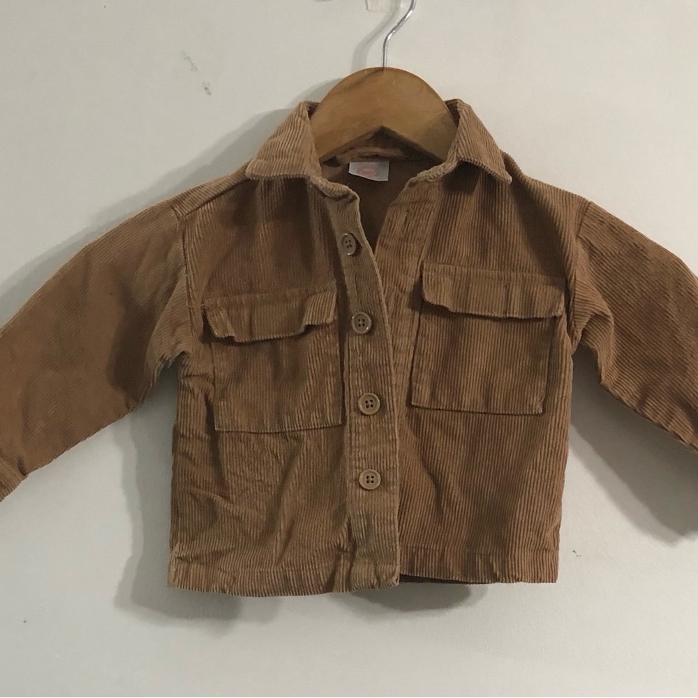 Wonder Nation Tan Corduroy Kids Jacket.12M